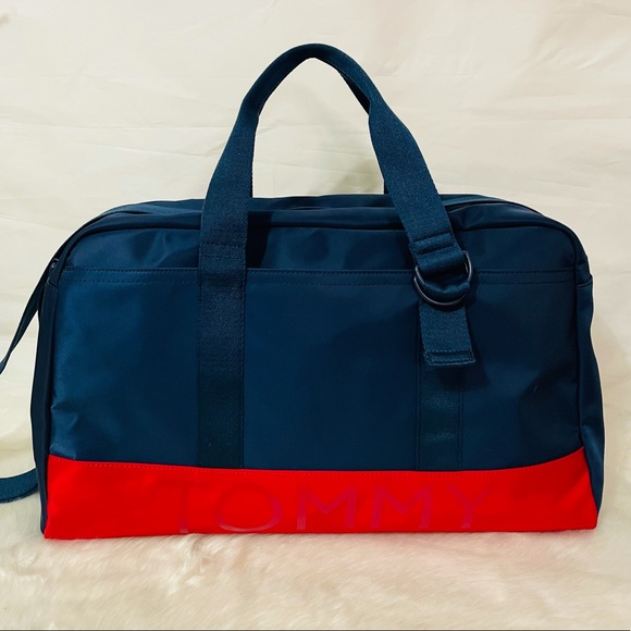 NWT Tommy Hilfiger Blue Duffle Bag - Picture 12 of 12